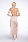 Gonna Sarong Gold Pink