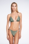 Slip laccetti brasiliana Green