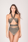 Aura Swimsuit Silver