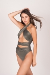 Aura Swimsuit Silver