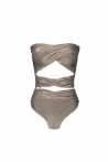 Aura Swimsuit Silver