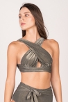Leda Silver Top