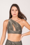 Leda Silver Top