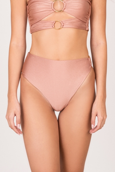 High Waist Bottom Old Rose