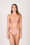 High Waist Bottom Old Rose