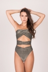 Aura Swimsuit Silver