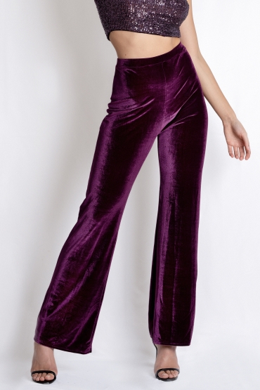 Dione Pantaloni Viola