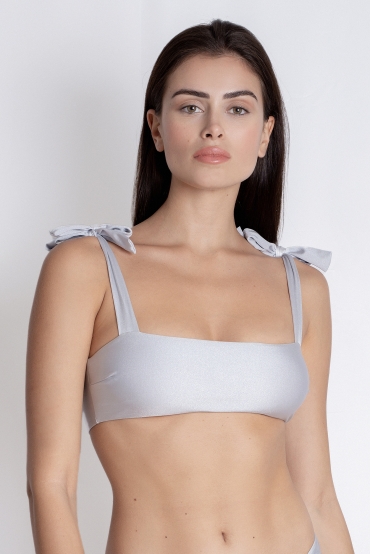 Bow Bandeau silver