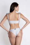 Bow Bandeau silver