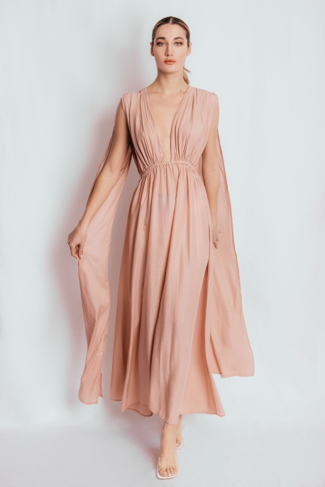 Priscilla Long Dress pink